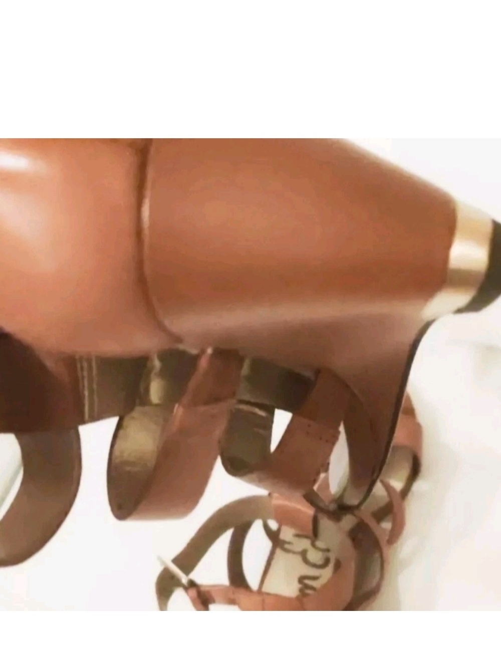 Sam Edelman Womens 9.5 Leather Wedge Sandals... - Picture 7 of 12